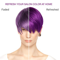 Crème de teinture pour les cheveux de marque privée nouveau design bleu vert ruban noir rose rouge coloration des cheveux crème de couleur de teinture pour les cheveux