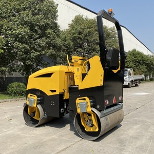 0.5ton 330kg pekerjaan jalan mesin pembuat jalan mesin pemadat Roller tanah pemadat jalan Paving tangan pemadat - Product Image 3