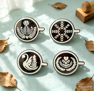 Broche Corsage Rétro Tendance, Badge de Revers en Émail de Haute Qualité, Décoration de Vêtement à la Mode, Accessoires Vestimentaires Métalliques en Gros - Product Image 3