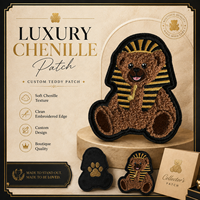 Patchs brodés personnalisés en chenille et sequins thermocollants, badges à coudre avec logo laser, appliques pour chapeaux, sacs et vêtements