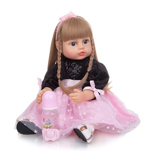 Poupées Reborn Silicone nouveau-né bébé 55cm réaliste renaissance fille vivante poupée bébé poupée pour enfants jouets - Product Image 4