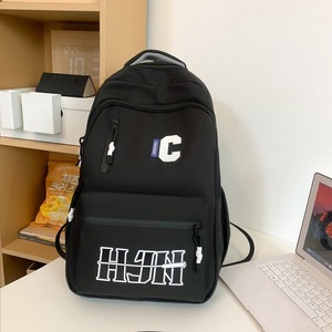 Sac à dos d'étudiant rétro pour lycéens et collégiens, fermeture éclair étanche, grande capacité - Product Image 1