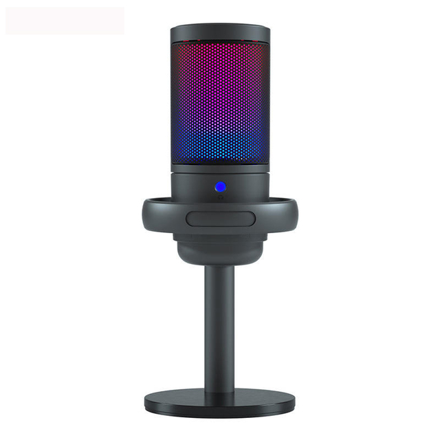 Professional Recording Mic RGB Gaming Microphone Condenser Podcast Usb Microphones