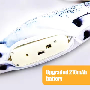 Vente en gros simulation poisson chat jouet rempli coton lavable électrique chargeur Usb mobile interactif 3d poisson animal chat jouet - Product Image 3