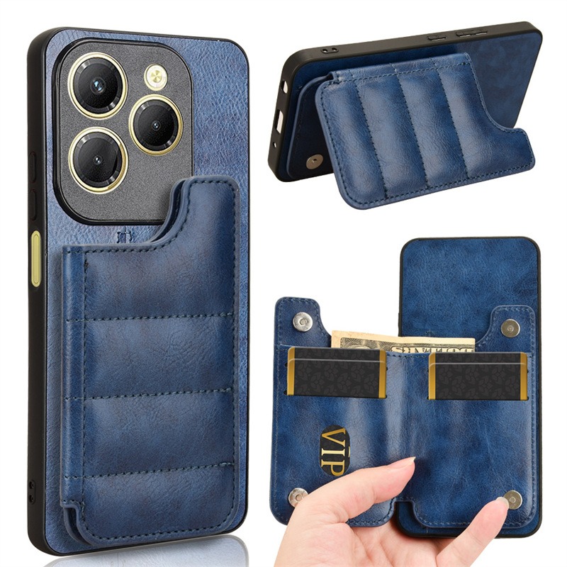 Étui + porte-cartes &amp; bleu