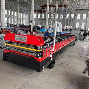 Máquina Perfiladora de Paneles para Techos de Producción Continua con Caja de Cambios y Motor para Alto Rendimiento - Product Image 4