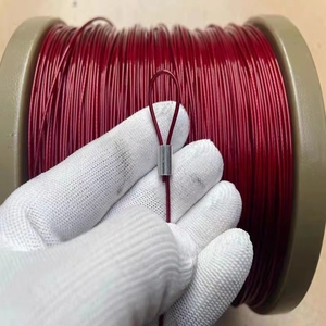 Câble de sécurité en acier inoxydable 304 recouvert de plastique, coloré, fourni directement par l'usine - Product Image 2