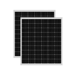 Painéis pretos de alta qualidade e taxa de conversão pv 300w para uso doméstico 3kw sistema solar