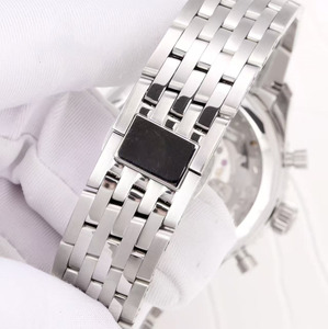 <span class=keywords><strong>Reloj</strong></span> Mecánico de Alta Calidad, Estilo Aviador, con Esfera de Fase Lunar, Resistente al Agua, de Acero Inoxidable de Lujo - Product Image 4