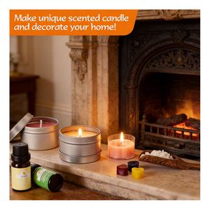 Kit de moulage créatif naturel : Formes florales et papillons – Matériaux et solutions pour l'entraînement en atelier de cire et la création de projets de démarrage - Product Image 6