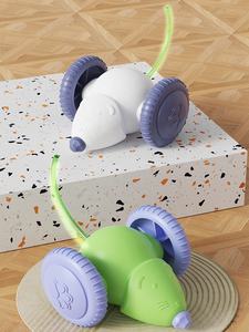 Jouets automatiques pour chats, <span class=keywords><strong>souris</strong></span> intelligentes à capteur, <span class=keywords><strong>souris</strong></span> mobiles, voiture de course, jouet pour chat - Product Image 4