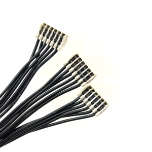 Aangepaste 0,6 mm pitch IDC doorborende terminalkabel enkelrijig multi-pin doorborende kabelboomconnector kabelassemblage - Product Image 2