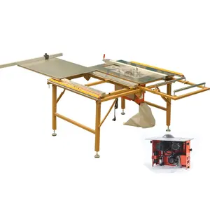 Woodworking Cutting Precision Table with Small Edge Bander Portable Panel Saw Machine Sliding Table