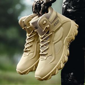 Produzione Personalizzata di Scarpe da <span class=keywords><strong>Trekking</strong></span> per Uomo, Taglie Grandi, Basso MOQ, Design di Scarponi da Escursionismo, Fornitore di Sneakers OEM ODM Impermeabili - Product Image 3