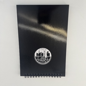 Carnets personnalisés de haute qualité au meilleur prix personnaliser la couverture rigide cahier à spirale - Product Image 5