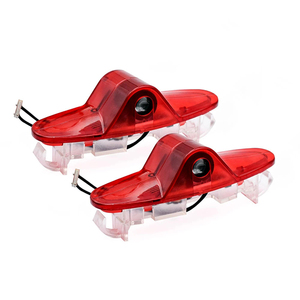 2 pièces, projecteur d'ombre fantôme 3D LED pour porte de <span class=keywords><strong>voiture</strong></span>, éclairage de courtoisie pour <span class=keywords><strong>Renault</strong></span> Koleos 2009 2010 2011 2012 2013 2014 2015 2016-2022 - Product Image 1
