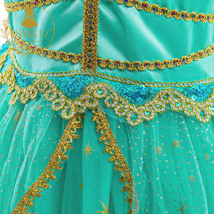 ชุดเครื่องแต่งกายเจ้าหญิงจัสมินที่น่ารักสําหรับเด็กงานเลี้ยงวันเกิดการเฉลิมฉลองภาพยนตร์ตัวละครประสิทธิภาพ - Product Image 5