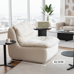 Sillón individual moderno para spa, sofá seccional moderno, puf, sofá de espuma viscoelástica comprimida, sofás de sala de estar al vacío - Product Image 1