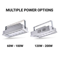 Luz de Proyección LED de Alta Potencia para Túneles y Carreteras, IP66 Impermeable, de Aluminio, para Iluminación de Carreteras, Alcantarillas Urbanas y Áreas