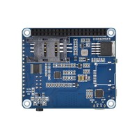 Waveshare SIM7600NA-H 4G HAT para Raspberry Pi LTE Cat-4 4G, Compatible con Comunicación, Posicionamiento GNSS, Interfaz UART, TCP/UDP