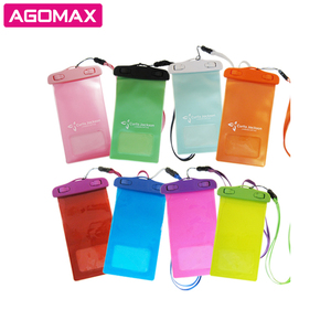 Bán Hot rõ ràng PVC điện thoại di động Trường hợp độ nhạy cao IPX8 không thấm nước chống bụi thể thao phong cách Nylon dây buộc in iPhone - Product Image 4