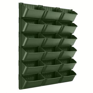 Jardinière murale verticale au design simple, plateaux de jardinage vertical pour l'agrandissement verticale des surfaces - Product Image 4