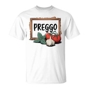 T-shirt de costume Preggo Sauce, t-shirt mignon pour l'annonce de grossesse - Product Image 1