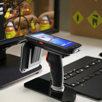 EPC Gen2 Android UHF RFID Handheld Reader PDA à courte distance de haute technologie avec disponibilité