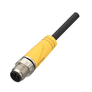Conector IEC Macho de Nylon, Latón Niquelado, IP67, 60V, 4A - Contactos Personalizados de 3P, 4P, 5P - Product Image 1