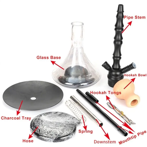 Chichas en Gros Grande Taille 78 CM Forme de Fusil <span class=keywords><strong>AK47</strong></span> Kit de <span class=keywords><strong>Chicha</strong></span> Sheesha de Luxe Grande Taille Rose Vente en Gros - Product Image 6