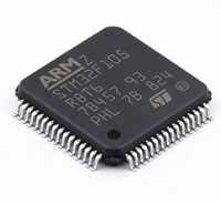 Microcontrôleur STM32F105RBT6 32 bits ARM Cortex M3 LQFP 64 pour application de contrôle embarqué industriel