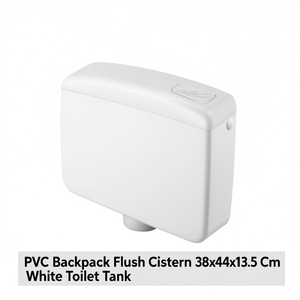 Cisterna de PVC para Inodoro, 38x44x13.5 cm, Blanca - Product Image 3