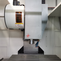 Centre d'usinage vertical VMC1270, équipement CNC pour l'usinage de composants métalliques