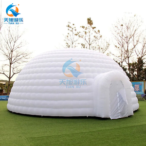Offre Spéciale personnalisé 4 personnes gonflable Air tente discothèque LED <span class=keywords><strong>Camping</strong></span> Igloo pour publicité extérieure <span class=keywords><strong>location</strong></span> géant publicité - Product Image 4