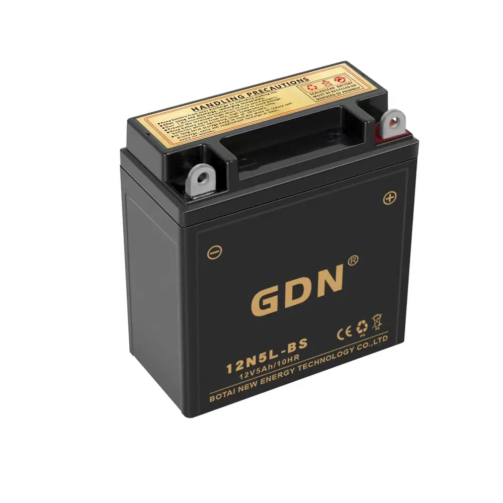 Nhà Máy Outlet 12n5l-bs 12v5ah chì axit Pin xe gắn máy