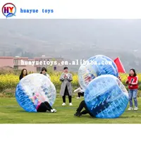 निर्माता सस्ती कीमत TPU inflatable वयस्क शरीर zorb फुटबॉल मानव बुलबुला बम्पर गेंद के लिए फुटबॉल