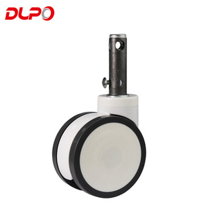 DLPO-ruedas de transporte removibles, cerradura central empotrada, para cama de hospital, <span class=keywords><strong>roda</strong></span> - Product Image 3