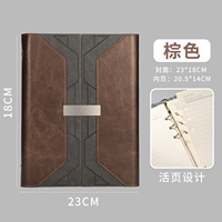 Carnet A5 en PU, couverture rigide, haute qualité, fermeture magnétique, design de couverture en collage, agenda, logo personnalisé pour entreprise, cadeau d'affaires