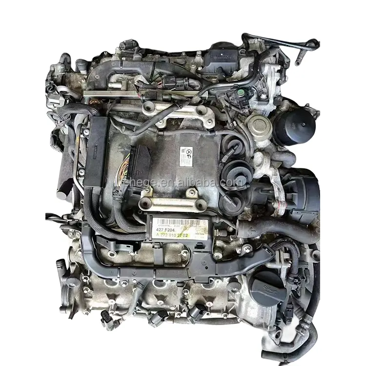 100% orijinal kullanılan mercedes benz motorlar 272 272947 272948 272952 V6 motor için Benz C300 3.0L