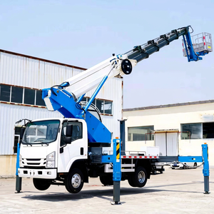Nacelle élévatrice articulée montée sur camion HOWO 28m pour travaux d'entretien - Product Image 1