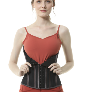 2026 Gaine amincissante <span class=keywords><strong>pour</strong></span> femme, contrôle du ventre, corset de maintien <span class=keywords><strong>pour</strong></span> l'entraînement, gaine sculptante post-partum avec fermeture éclair et crochets - Product Image 2