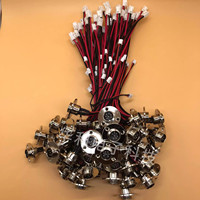 Connecteur d'aviation usiné et soudé, fiche mâle à bride 2 broches 5 conducteurs pour câble de signalisation