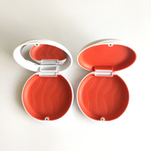 Custom Logo Aligner Hoesjes Orthodontische Houder Dozen Tandheelkundige Opbergdoos Met Spiegel - Product Image 3
