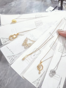 महिलाओं के लिए थोक टाइटेनियम स्टील नेकलेस स्टील चेन फैक्टरी प्रत्यक्ष सस्ते गहने - Product Image 2