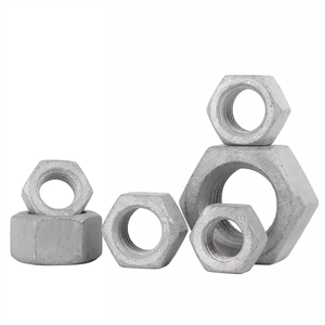 Kích Thước Tùy Chỉnh M20 M22 <span class=keywords><strong>M24</strong></span> M27 M30 M36 M39 M42 M45 M48 M52 A563 DIN 934 Mạ Kẽm Nhúng Nóng Hex Nuts HDg Hexagon <span class=keywords><strong>Nut</strong></span> - Product Image 3