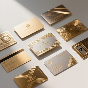 Tarjetas de Visita Personalizadas de Metal de Cobre Premium con Grabado y Acabados Superficiales de Primera Calidad - Product Image 3