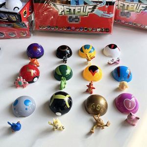 12 Pcs/Set 5cm Pocket Monster Anime Pikachu Action Figure Game <b>Mini</b> Poke Ball with Doll Gashapon Pokemoned Capsule Toys for Kids - Product Image 4