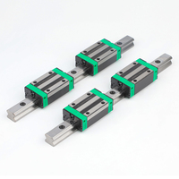 Serie HG de alta precisión HGR15/20/25/30/35/45/55, guía de movimiento lineal de acero con rodamiento, guías lineales y bloques para máquina NCN