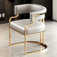 Chaise de bar nordique, meubles, métal, velours, pivotante, cuir, haute, dorée, moderne, luxe, tabouret de cuisine, chaises de bar pour table de bar