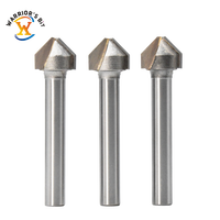 Mèches de toupie CNC personnalisées OEM Foret en carbure à rainure en V 3D Diamètres de tige de 1/4 pouces Fraise à bois en acier rapide Fraiseuse en bout